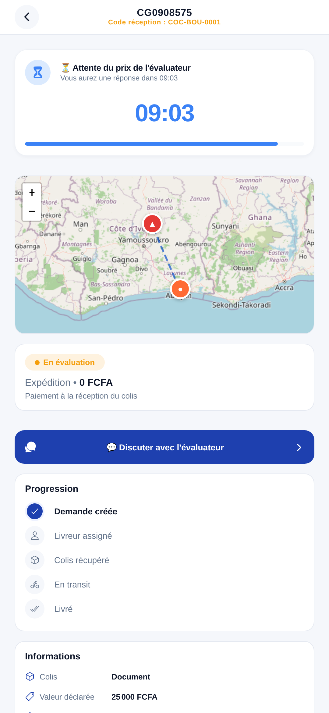 Écran de tracking GPS Coliva